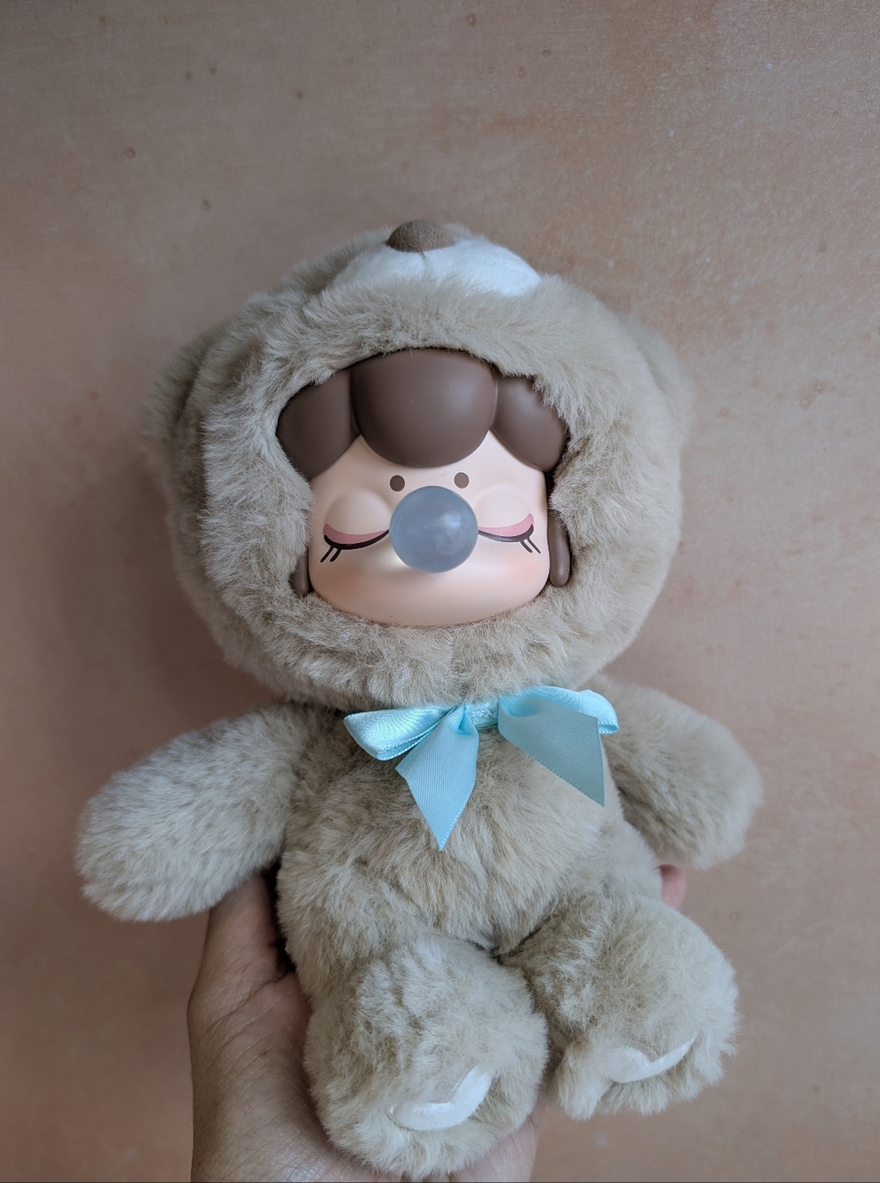 Baby Nanci Hazelnut Latte Bear Plush Doll